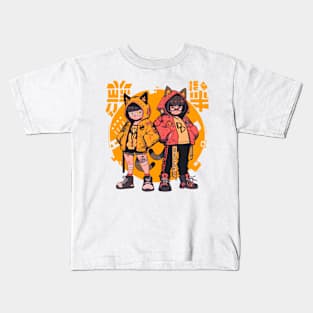 Caty & Mac in Shanghai Kids T-Shirt